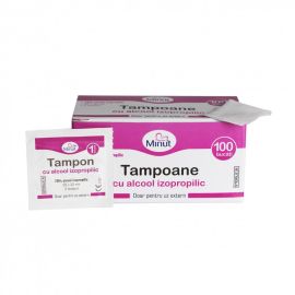 Tampoane alcool izopropilic 100 buc